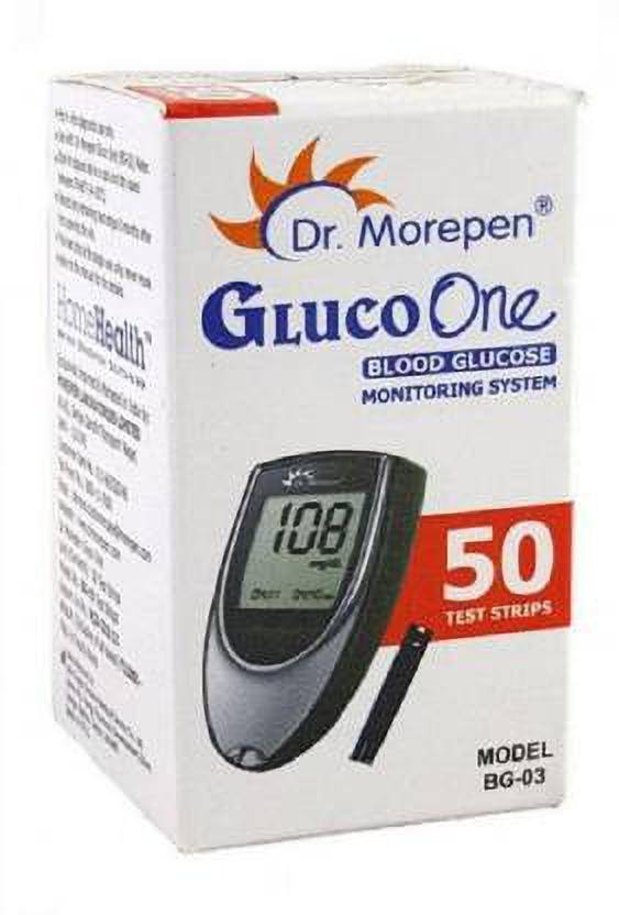 DR.MOREPEN BG-03 50 Glucometer Strips